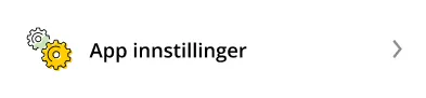 App-bruker: app-innstillinger